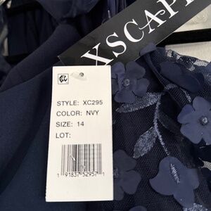 Formal long dress off-the-shoulder sheer sleeves